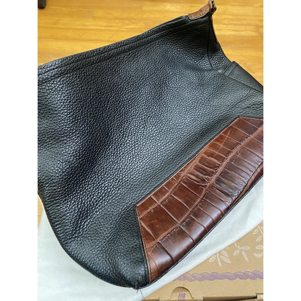 Brighton Vintage Leather‎ Shoulder Bag Dolores Please See Pics With Box/dust Bag - Picture 3 of 16